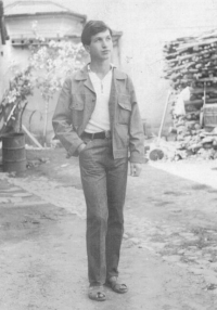 Osmnáctiletý Ivan Sloboda v roce 1964
