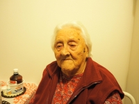 Helena Josefová ve svých 99 letech, 2022