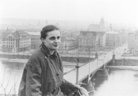 Gabriela Rudolfová v Praze, 60. léta 20. století 