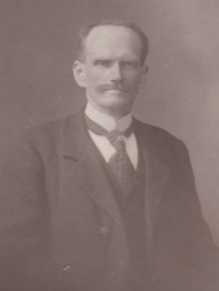 Grandfather Antonín Veselý, around 1920s