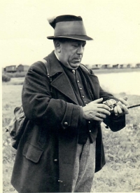 Dědeček z maminčiny strany Alois Spiegel 