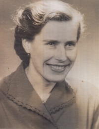 Anežka Holbová v 50. letech 20. století
