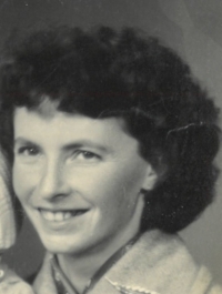Marie Jáčová in 1958
