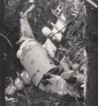Mi-24D helicopter crash at Poledník hill (September 12, 1985)