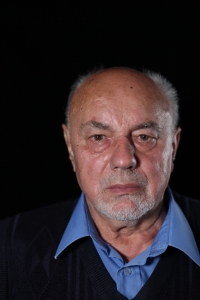 Michal Chumchal při natáčení pro Paměť národa, 16. září 2021, Horní Bečva