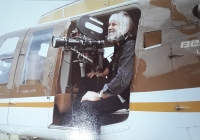 Natáčení z helikoptéry