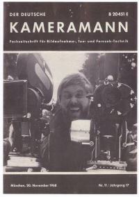 Helmut Meewes jako kameraman