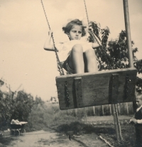 Prázdniny u tety a strýce Ladislava Schwarze a tety Anny v Kralovicích