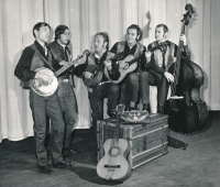 Skupina White Stars, pamětník první zleva, 1967