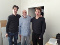 Helmut Meewes ve studiu Paměti národa v roce 2022