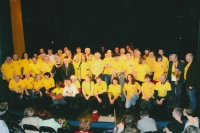 S Ebicyklisty na představení ke svým osmdesátinám v divadle Semafor, 2016