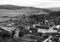 Tábor pro navrátilce, kam mířili odsunutí Němci. Friedland, 1969