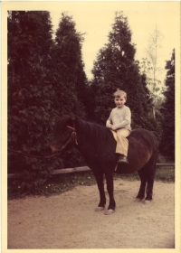 Ladislav Dlabal jako dítě