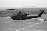 Vrtulník US Army AH-1S, nejčastější protivník československých hotovostních vrtulníků na hranici ČSSR - NSR