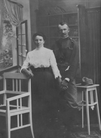 František Chytka s manželkou Anastázií Vítešníkovou 