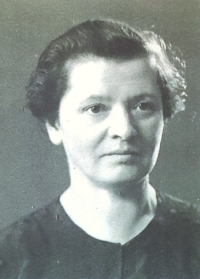 Matka pamětnice Hedwiga Hammer, 1943