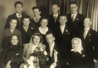 Svatba Eva a Josefa Břízových, 4. dubna 1959