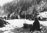 Korytnická dolina, 1945