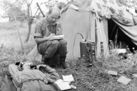 Jiří Král jako záložák v okresní radiolokační službě, 70. léta 