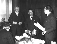 Jaroslav Klouda se starostou Drancy Nilesem. 