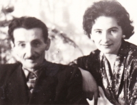 With my father at Christmas 1957.