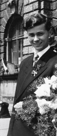 Mladý Harald Skala v roce 1956