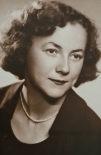 Stanislava Šťastná, nee Pánková, in 1951