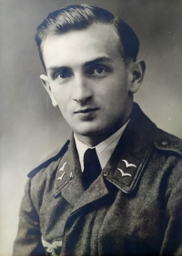 Bratr pamětnice Franz Hammer, květen 1943