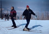 Waldemar Pernach skiing