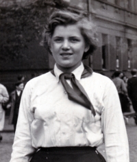 Ingeborg Larišová, Ostrava, kolem roku 1956
