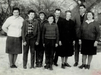 Family photograph, Jaroslav Havel is the fourth from the right 