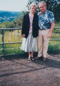 S manželkou Ivanou, 90. léta