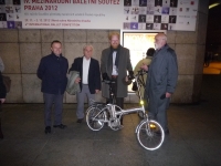 Před volbami s T. Sedláčkem, 2013