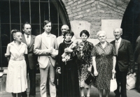 Graduation of Blanka Zlatohlávková (6 July 1983)