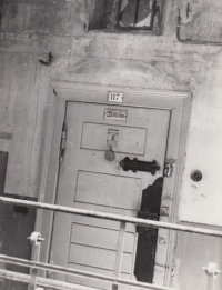 Dveře cely v Plötzensee