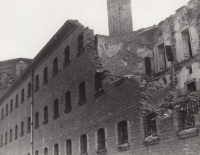 Plötzensee prison after an air raid