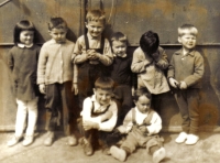 Jiří (third from the left) with cousins, around 1967-1968.