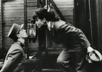 Ostře sledované vlaky, VN s Jitkou Bendovou, 1966