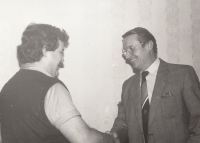 Václav Veber v roce 1987