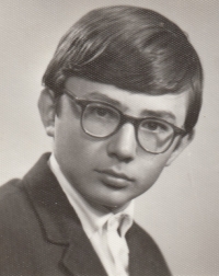 Oldřich Kašpar v děství