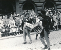 Majáles festival in Prague in 1969