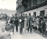Majáles festival in Prague in 1969