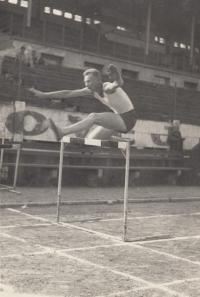 Miloš Morávek, Army Sports Games, Bratislava, 1950s