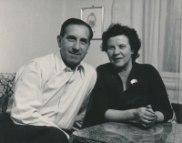 Parents Josef Novák and Otýlie, 1959