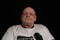 Václav Žufan, natáčení pro Paměť národa, Praha, březen 2023