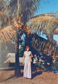 On a working stay in Cuba, 1970s