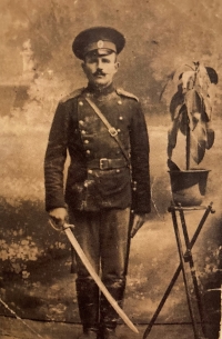 Otec v carské armádě 1910, jezdectvo