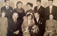 The witness’s wedding, 21 September 1957