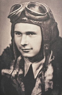 Alojz Novák as an aviator