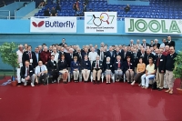 Alojz Novák as a member of the refereeing committee in table tennis at the 50th European Youth Championships